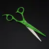 Tesoura de Cabeleireiro Verde Naipson, Tesoura de Cabeleireiro, Tesoura para Franja Reta, Dentes de Galhada, Dentes de Espinha de Peixe, Tesoura com Dentes Sem Marca