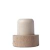 Tapón de Madera en Forma de T Personalizado Corcho de Sellado de Polímero Tapón para Botella de Vino Aromaterapia Tapón para Vino Tinto Tapón para Botella de Vidrio Tapón para Botella de Cerámica con Tapa