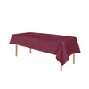 Mantel Desechable Liso Material PEva Engrosado y Ampliado 137*183CM Mantel de Color Sólido Decoración de Fiesta Monocromático