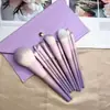 Conjunto de Pincéis de Maquiagem Roxo Estrelado em Estoque com Cerdas Macias para Blush, Pó Solto, Sombra - Conjunto Completo de Ferramentas de Beleza Cangzhou Atacado