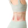 Cinturón deportivo de fitness cinturón de grado médico disco intervertebral lumbar cuatro estaciones sentadilla para distensión muscular soporte de cintura abdomen cálido circunferencia de cintura