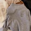 2025 Ropa Nueva de Otoño Ropa para Niños Camiseta Interior de Terciopelo Alemán de Manga Larga Camiseta Interior Ropa Superior para Niños Linda Cálida Cuello Redondo Ropa Exterior