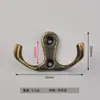 Ganchos para Armario Moderno Minimalista Transfronterizos, Ganchos de Pared para Cocina y Baño, Accesorios de Doble Gancho para Abrigos y Sombreros de Muebles