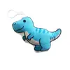 Brinquedos Pingentes de Animais Estampados Digitalmente, Pingentes de Pelúcia, Pingentes de Dinossauro e Vaca, Pingentes de Capivara, Acessórios para Bolsa