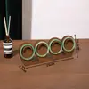 Suporte de madeira para pulseiras Wenwan, expositor de pulseiras, pulseira, joias, suporte para pingentes, suporte de armazenamento criativo, suporte de feira de rua, adereços para transmissão ao vivo