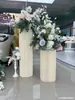 Nuevo Centro Comercial Ventana Cumpleaños Origami Marcador de Camino Cilindro Plegado Mesa de Postres Columna Romana Fiesta Festiva Decoración Accesorios