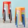 Silla de comedor de plástico de estilo nórdico, sencilla, para el hogar, para adultos, con respaldo, moderna, para escritorio, para tienda de té con leche, silla de ocio, silla de maquillaje.