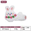 Parches Bordados de Perro Salchicha de Dibujos Animados y Conejo de Venta Caliente Transfronteriza, Accesorios Bordados para Ropa, Parches Bordados, Parche