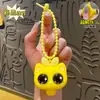 Llavero Colgante Creativo de Rana Pellizcable Dibujo Animado Descompresión Ojos Saltones Colgante de Bolsa Regalo Pequeño Venta al por Mayor