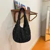 2026 Nova Bolsa Feminina Casual de Grande Capacidade Design de Nicho Bolsa Tote Simples Bolsa Tote de Ombro Único