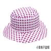 Sombrero de sol de cuatro estaciones al por mayor simple y práctico puesto sombrero de sol a cuadros ocio cálido hombres y mujeres de mediana edad sombrero de tela