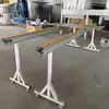 Máquina canteara barra de flujo soporte riel deslizante aleación de aluminio engrosada rodillo transportador soporte accesorios casa entera