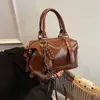 Bolsa Cruzada Retro Simple de Venta Caliente Transfronteriza para Mujer 2026 Nuevo Bolso de Hombro Único Bolso de Axila de Gama Alta de Nicho para Mujer