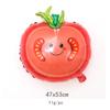 Molde de aluminio especial para globos de frutas y verduras, de tamaño grande, mini y 18 pulgadas, con forma de piña, fresa, sandía, uva y plátano.