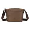 Bolso bandolera de nailon de color liso, bolso bandolera informal y versátil para mamá, bolso bandolera para exportación transfronteriza, bolso pequeño multibolsillos.