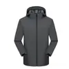 Chaqueta Exterior con Logo Impreso para Primavera y Otoño, Ropa de Montañismo Exterior Estilo Nuevo, Chaqueta Deportiva con Bloques de Color y Cuello Alto para Hombre y Mujer, Ropa de Trabajo
