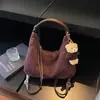 Bolso Tote Retro Esmerilado de Gran Capacidad para Mujer 2025 Otoño Simple Diario Multifuncional Mochila Cruzada para Viajar