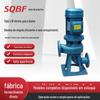 Mola plástica QW/Y/L/G bomba de esgoto eficiente bomba submersível sem bloqueio grande fluxo vertical de corte vertical bomba de esgoto à prova de explosão