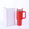 Bestseller Transfronteiriço: Copo de Carro de Primeira Geração 40oz, Copo Térmico a Vácuo de Camada Dupla em Aço Inoxidável 304, Copo Portátil com Canudo para Exterior