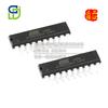 Solo original AT89C2051-24PU AT89C2051 enchufe directo DIP20 microcontrolador de 8 bits microcomputadora de un solo chip