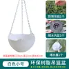 Maceta Chlorophytum para balcón, planta en maceta colgante con gancho, maceta colgante pequeña para suculentas de interior, maceta cesta colgante de plástico