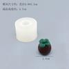 Mini forma de silicone de frutas simulação mangostão manga manga caqui melancia pinça fabricação de chocolate grau alimentício