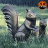 Escultura de Ardilla de Cobre Imitación de Fibra de Vidrio Comunidad Inmobiliaria Parque Punto Escénico Escultura de Animal Pequeño Adornos Decorativos en Stock