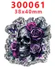 Acessórios de Acrílico Desenho Animado com Glitter Transfronteiriço Acessórios para Joias DIY de Resina Patch Grampo de Cabelo Grampo de Cabelo Gt-Y-299649