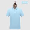 Ropa de trabajo de verano de algodón de seda, camiseta, polo personalizado, ropa de trabajo bordada, ropa personalizada, manga corta, impresión de logotipo, ropa de fábrica