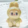 Llavero Labubu Electrochapado Caja Sorpresa Muñeco Dibujo Animado Labubu Bolso Colgante Exquisito Accesorios para Ropa