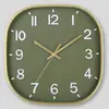 Reloj de Pared Digital Moderno Cuadrado 3D de 12 Pulgadas (30 CM) para el Hogar, Reloj de Cuarzo Cuadrado para Sala de Estar y Dormitorio, Silencioso