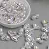 Perla Artificial Luna Fría Galvanizada ABS Barroca Alto Brillo Agujero Pasante Perlas Sueltas Accesorios para Cadena de Teléfono DIY