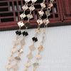 Yiwu Cobre Banhado a Ouro Cor Duradoura DIY Corrente Coreana Grampo Quadrado Pequeno Acessórios de Joia B2331