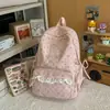 Mochila de Viaje Fresca y Juvenil Estilo Universitario, Mochila Escolar Estilo Coreano, Mochila Moderna y Estéticamente Agradable para Estudiantes de Secundaria y Preparatoria