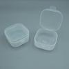 Caja Plástica Transparente Cuadrada F80 Caja para Joyería Cuentas de Arroz Empaque de Piezas Lego Caja para Guardar Frijoles Caja para Guardar Ferretería