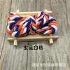 Cuerda de Algodón Trenzada Redonda Sólida de 6 mm, Tres Colores, Trenza de Tres Hilos, Cuerda Trenzada, Ropa, Accesorios Textiles para el Hogar, Cuerda de Algodón Trenzada