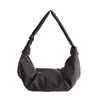 Bolsa de dumpling estilo coreano minimalista para mulheres, nova coleção outono 2026, bolsa de ombro para o dia a dia, moderna e chique