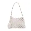 Bolso de Hombro Estilo Coreano Moda Lunares Bolso Baguette Versátil Temperamento Bolso de Hombro Grande Capacidad Simple para el Trayecto Diario Mujer 2026