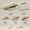 Lustre Principal para Sala de Estar de Luxo Leve Italiano Lâmpada de Teto Moderna Simples Senso Avançado 2025 Novas Lâmpadas Pacote Combinação Casa Completa