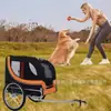 Carrito de Correr para Perros y Remolque de Bicicleta 2 en 1 Amazon con Frenos para Mascotas, Gatos y Perros