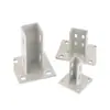 Perfil de Alumínio Industrial Base de Pé de Aço Carbono 303060404080850100 Base de Pé para Piso Conector Quadrado Fixação