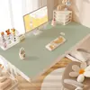 Mantel Individual Personalizado, Color Sólido, Simple, Lujo Ligero, Sensación de Alta Gama, Protector de Escritorio, Impermeable, Resistente al Aceite, Lavable, Escritorio de Estudio, Mesa de Té