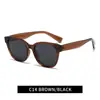 Gafas de sol ultra ligeras versátiles estilo influencer de moda, a la moda y protectoras contra rayos UV, adecuadas para fotografía callejera y conducción, Gafas de sol polarizadas Tr