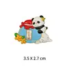 Insignia de Panda del Festival de Medio Otoño 2026 Linda Creativa 3D Cultural y Creativa Broche Decoración de Mochila Accesorio para Sombrero