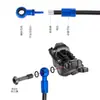 Acessórios de Modificação de Corpo de Óleo de Cinco Fios para Freio a Disco Hidráulico Enlee para Bicicleta, Conector Adequado para Slx/Xt/Xtr