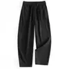 Pantalones rectos para hombre, pantalones casuales holgados, nuevos pantalones deportivos cálidos con forro polar para hombre 2026 invierno