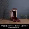Nicho de Buda Moderno Lujo ligero Pequeño Colgante de pared Pequeño Guanyin Moderno Bodhisattva Buda Maestro Buda Colgante de pared de madera maciza