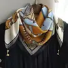 Bufanda Magnética para Cuello para Mujer Otoño e Invierno 2025 Nueva Bufanda de Algodón y Lino Seda Triángulo Bufanda Cuadrada de Alta Gama Bufanda