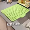 Tapete Aislante, Tapete de Drenaje, Tapete de Silicona para Protección de Cocina, Tapete para Encimera, Tapete Antideslizante para Tabla de Cortar, Tapete Antiescaldante Resistente a Altas Temperaturas, Individual