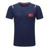 Camiseta esportiva de manga curta para treinamento esportivo de equipe chinesa, camiseta polo de treinador de artes marciais, macacão, roupas de grupo, estampa esportiva